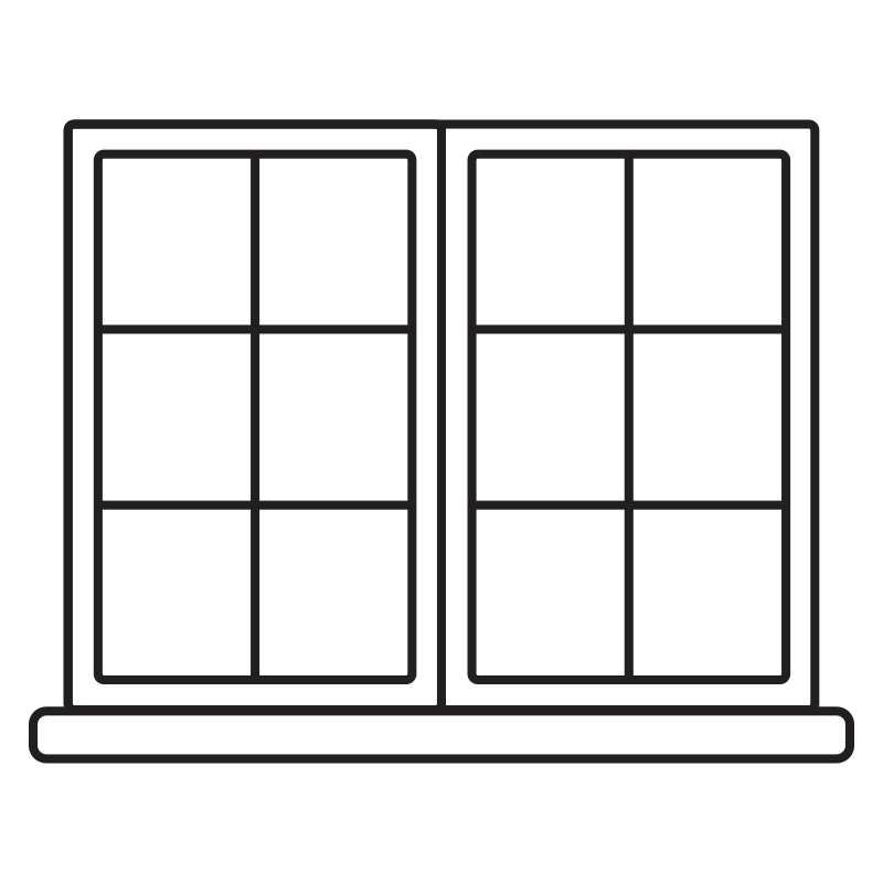 illustration of a window