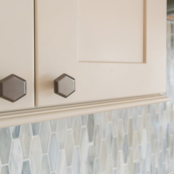 hexagon shaped cabinet pulls