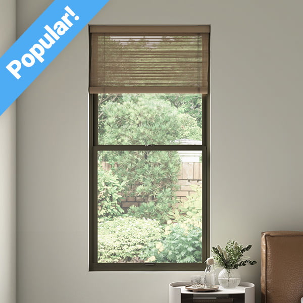 wood clad single hung window